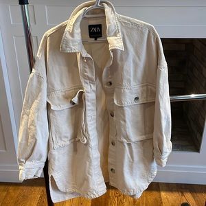 Zara oversized jacket